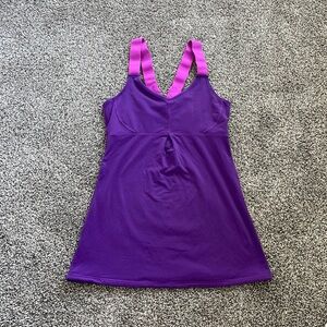 🎉 Lucy tech purple pink activewear tank top